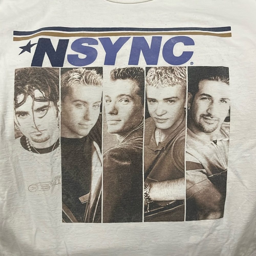 90’s Pop Boy Band NSync Large Shirt